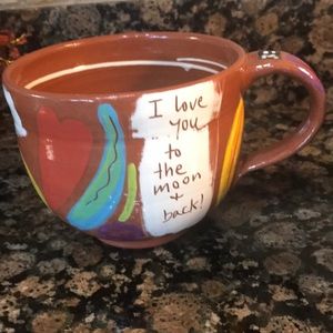 Hand made Hand painted 24 oz Mugs